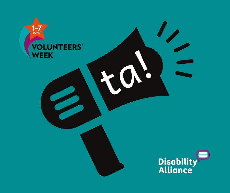 The first week of June is super special, it's the time of year we get to say thank you to the amazing people who give their time freely and volunteer. Over the course of the next few days, please join us in saying ta to the special people around you! #VolunteersWeek #volunteering