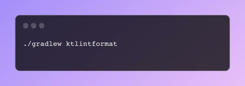 Gio_Sastre's tweet image. Many projects use ktlint for code styling, but here&apos;s a little-known command: ktlintformat can automatically fix code issues for you! 😮

Say goodbye to manual fixes and level up your project&apos;s code quality with ease! 💪 

#ktlint #codeformatting #androiddevs