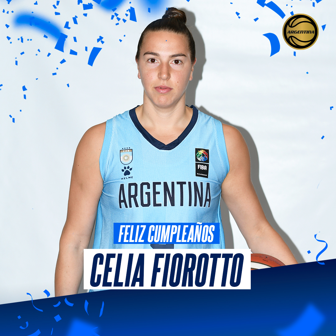 🏀👏 ¡Feliz cumpleaños <a href="/CeeliaFiorotto/">Celia Fiorotto</a>! 🙌🇦🇷
