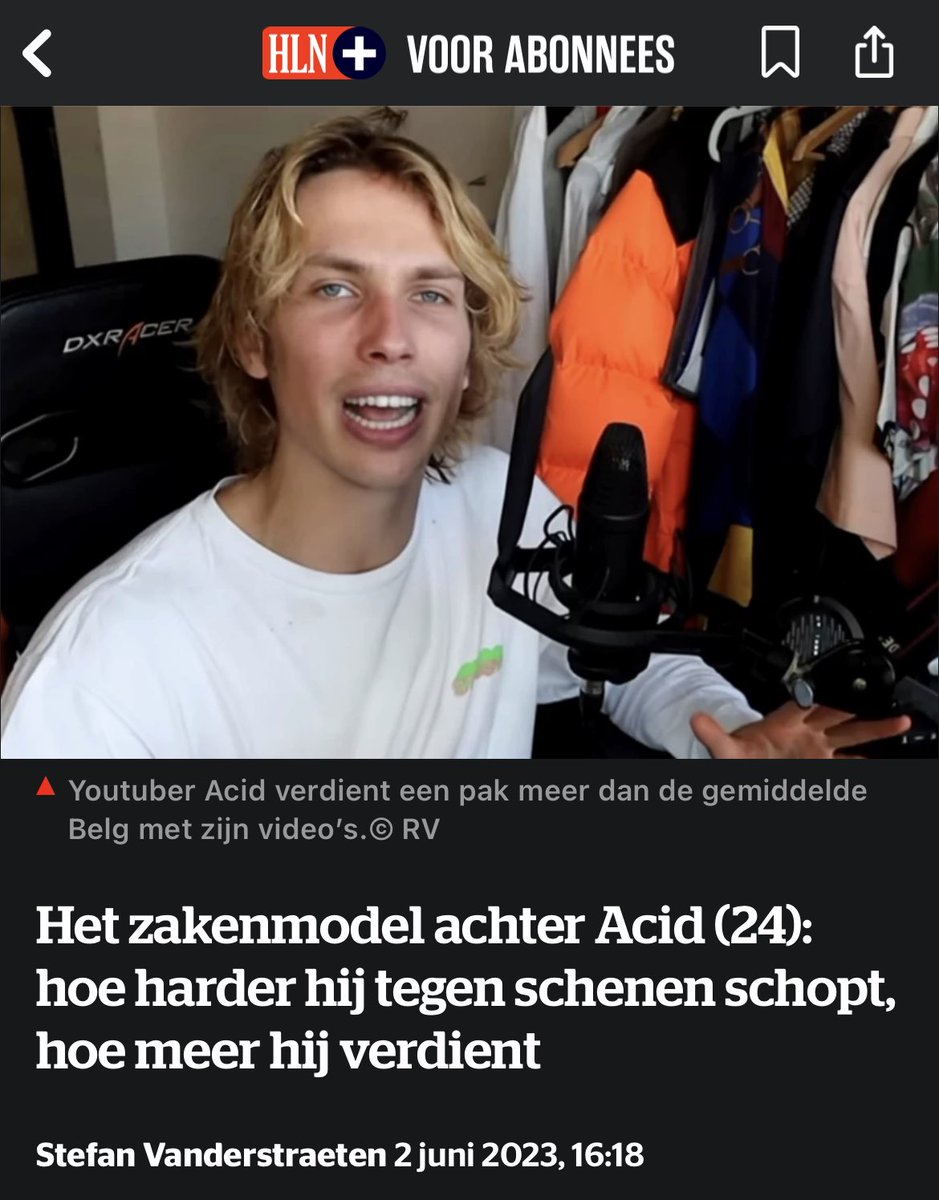 Da’s toch exact hetzelfde verdienmodel als van HLN? Zo choquerend mogelijke titels verzinnen om zo veel mogelijk lezers te trekken?