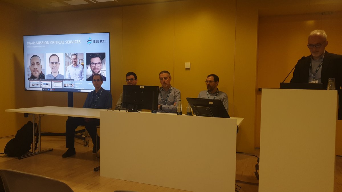 Hexa-X project leader Mikko Uusitalo was engaged in a panel discussion at ICC 2023 titled "PA-4: Mission Critical Services." They were debating and exploring the future of essential services and their impact on various sectors.

#HexaX #5GPPP #6G