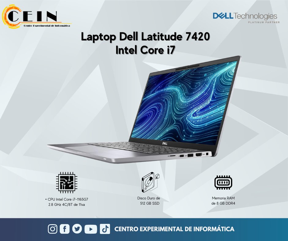 LATITUDE serie 7420 💻🖱📈

🌐 ceinhn.com
📧 ventas2@ceinhn.com
📧 ventas3@ceinhn.com
📧 ventas4@ceinhn.com
📲 3330-9922 / 3299-0016

#DellTecnologies #CEIN #latitude #Informatica #Computadoras #Dell #Tecnologia #Productividad #Trabajo #Negocio #ceinhn #delllatitude