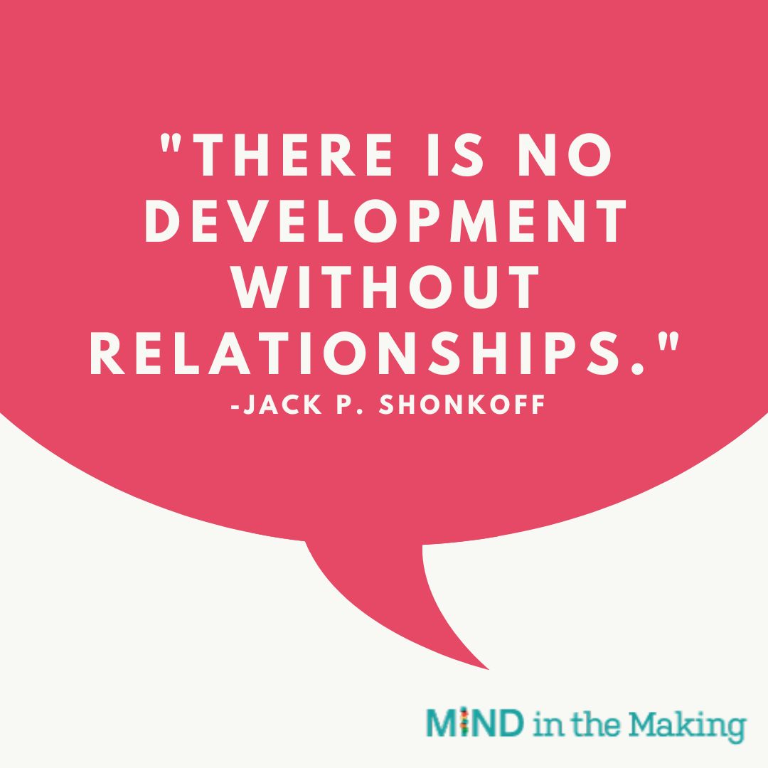 Trustworthy relationships that foster learning are caring and reliable relationships where adults can be depended on to:

Keep children safe. 
Make them feel secure. 
Give them structure. 

#executivefunction #mindinthemaking #earlychildhood #brainbuilding #parenting