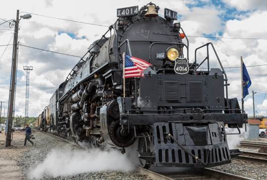 Surprise! We're auctioning off a ride in the Big Boy's cab! Bid now: UPTrainTix.com We're not able to offer an excursion this year, so instead, we are offering an extremely rare opportunity to ride in the cab of #UP4014 between Pine Bluffs to Cheyenne, WY, on 7/3.