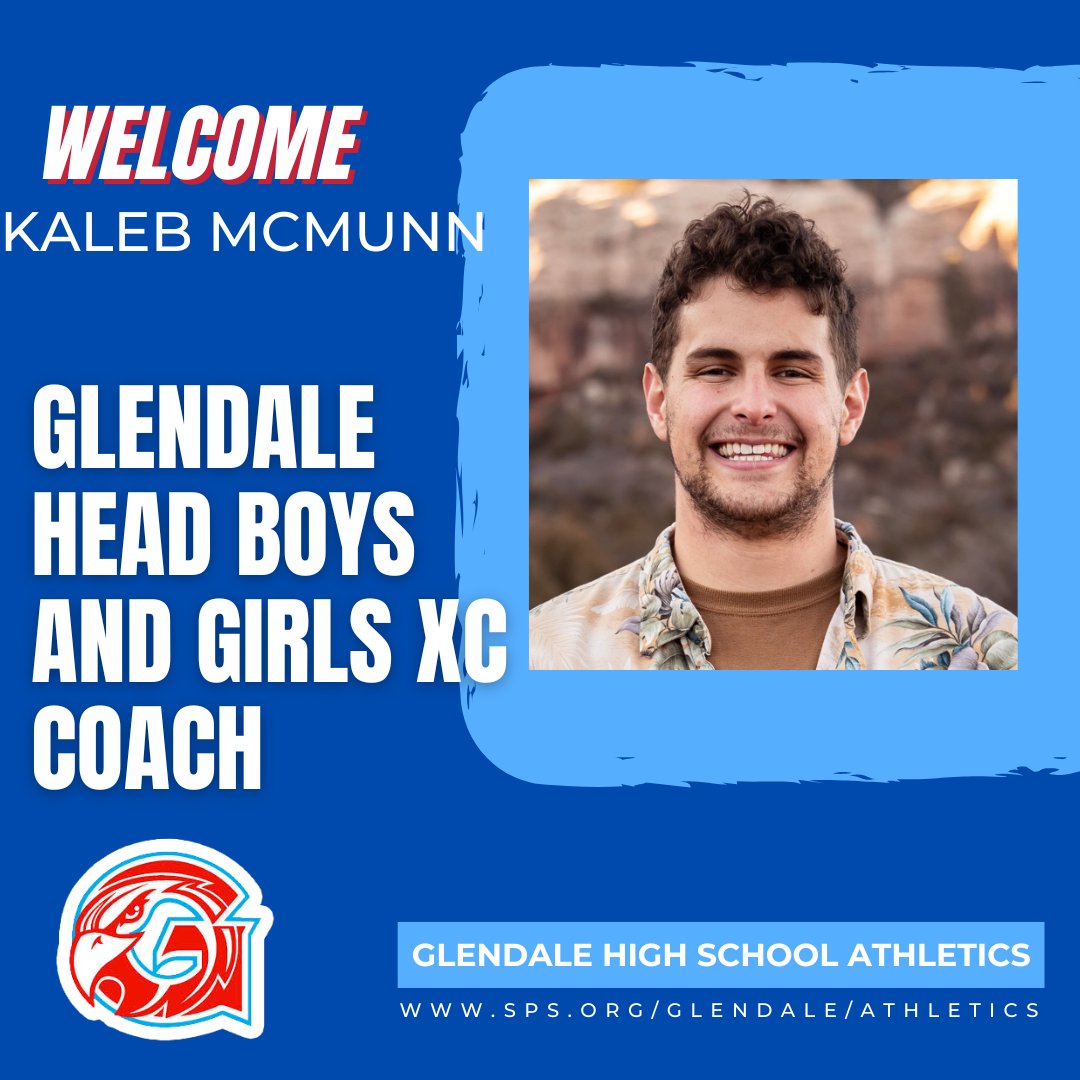 FalconsGlendale's tweet image. We are excited to announce the addition of Coach McMunn as our head Boys and Girls XC Coach @ghsevents! We have a great group of XC athletes who are ready to go and Coach McMunn will continue to grow and develop our program!