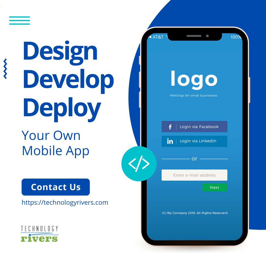 techrivers's tweet image. Start developing that app you always wished existed! 

Get in touch with us: bit.ly/3jHc08N 

#mobileapp #custommobileapp