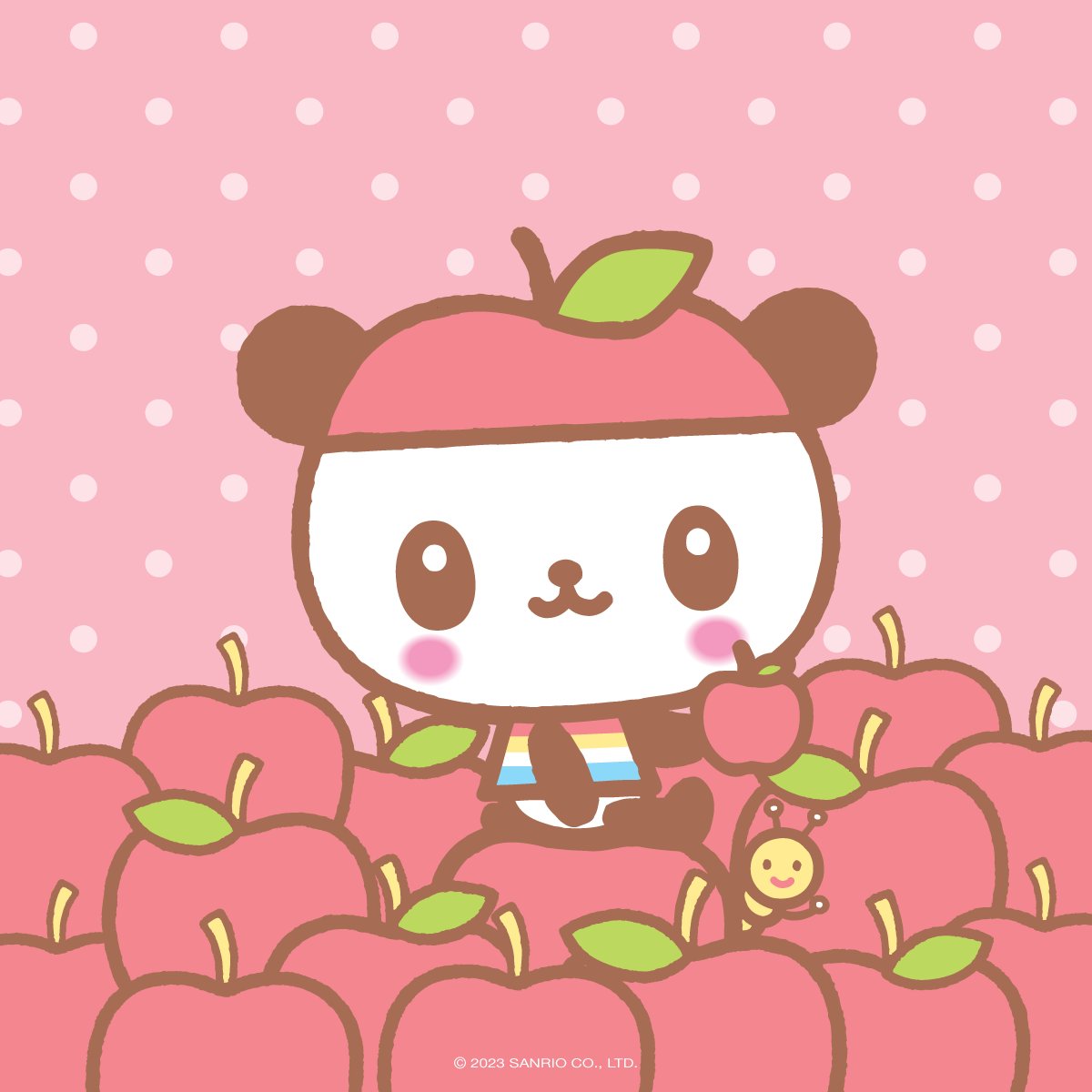 Happy birthday to our sweet friend, #Pandapple! 🐼🍎