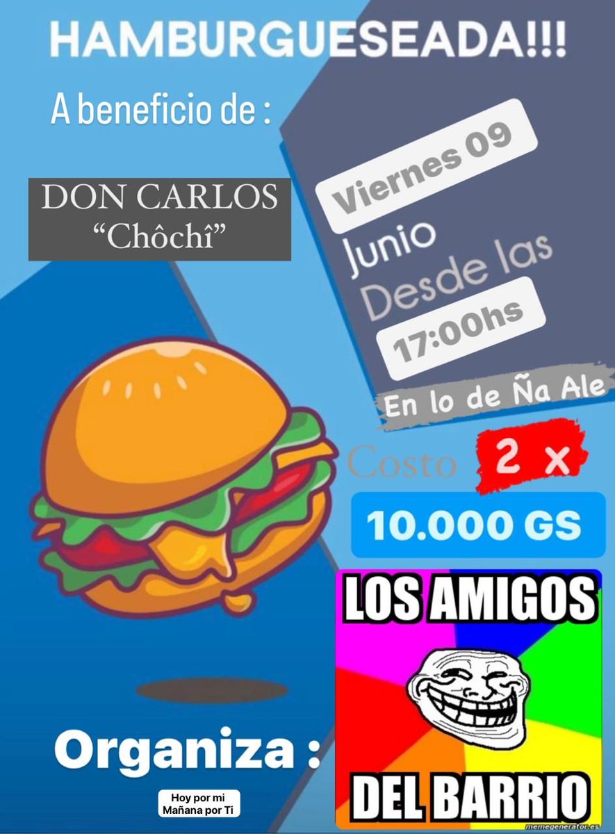 Atención <a href="/ligadetuiteros/">Más Liga</a> y también amigos/as de nuestro equipo🚨🚨🚨
El Papi de nuestra Miss <a href="/AdriiRo90/">Ayii </a> necesita de todos nosotros!! Si nos pueden dar una manito❤️