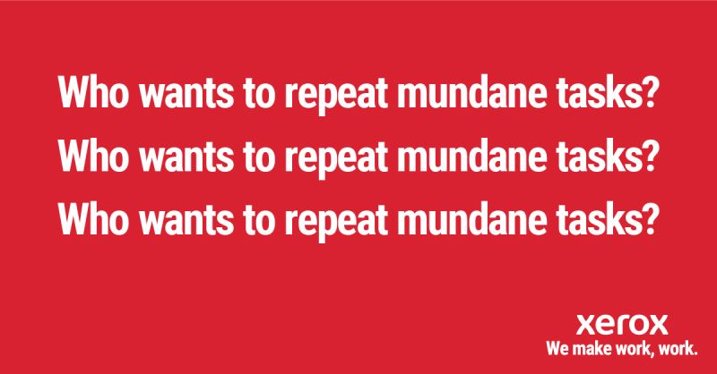 novaimprint's tweet image. Time-consuming, repetitive tasks piling up? We&apos;re here for you.From automated order generation to AI powered document processing, we make the workday better with Robotic Process Automation.   
  #WeMakeWorkWork #TeamXerox  
    oal.lu/MRgWg