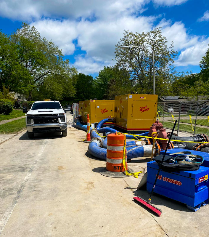 Just an average day in the "office"...

These workhorse pumps are ready to get the job done for <a href="/OhioCAT1/">Ohio CAT</a>. Our PA Series Silent Pumps range from 4-14" and are ideal for applications with long suction lines, intermittent flow, or large volumes of air in the liquid can be found.
