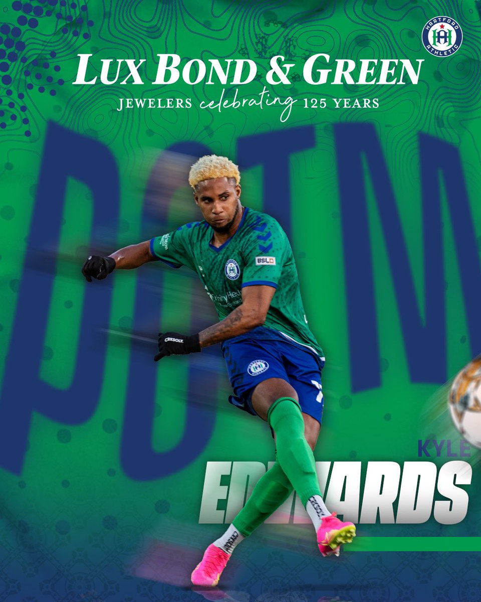 Congratulations to <a href="/kyle_17e/">Kyle Edwards</a> on being voted the <a href="/LuxBondGreen/">Lux Bond & Green</a> player of the month! Kyle found the back of the net twice this month while also picking up an assist! 👏