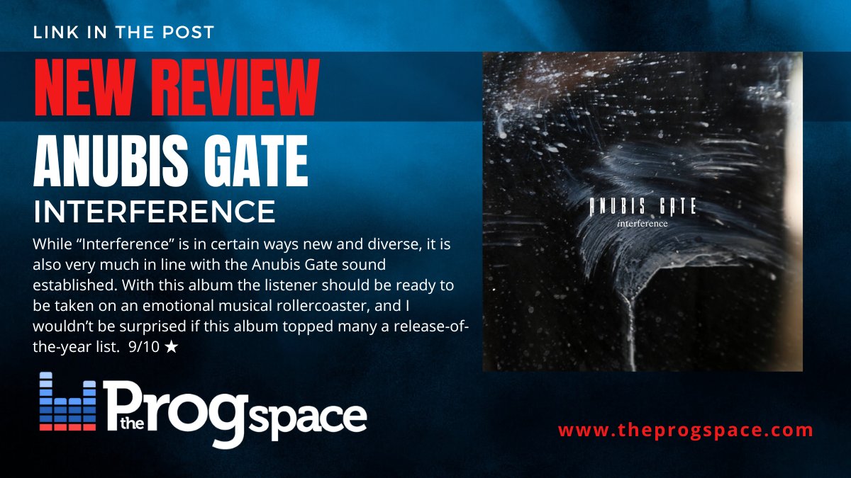 theprogspace's tweet photo. 💥 New Review! 💥 https://t.co/aE7xXUuUHm
@anubis_gate is releasing "Interference" today! 6 years in the making the band brings us a diverse album with a massive sound. Click the link to read the review from Marcel to find more details about it!
#progmetal #denmark #anubisgate https://t.co/LXPGWf9B2m