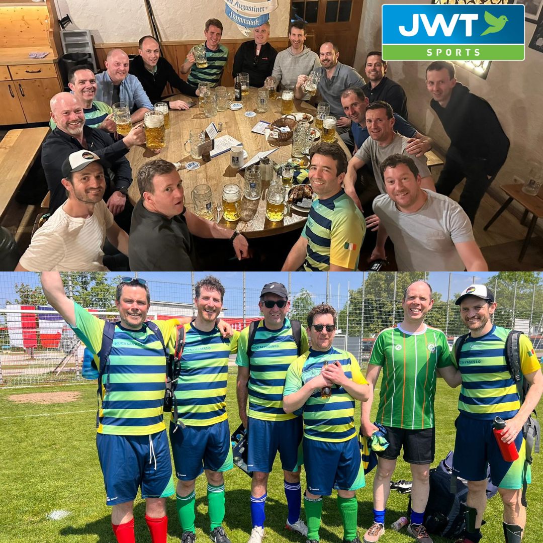 Pictures from our group from different parts of Ireland who traveled out to play a 7-a-side tournament in Munich last weekend.  

Delighted to take care of their travel arrangements!  

#jwttravel #footballtours #sports #tournaments #travel #Munich #Germany