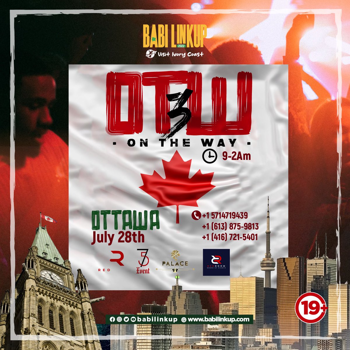 First stop of the year OTW 3 📍🇨🇦 Ottawa Get your ticket 🎫 

eventbrite.com/e/624438230557

#babilinkup2023 #otw3ottawa