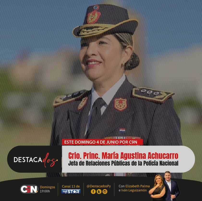 Destacadospy's tweet photo. ¿Qué medidas se pueden tomar para poner fin a la violencia social? Acompáñanos en nuestro programa de esta semana mientras analizamos la perspectiva policial sobre este tema crucial.

#Destacadospy todos los domingos a las 19 por #C9N con #LaVerdadDetrásDeLaNoticia https://t.co/nz8uO0bvH2