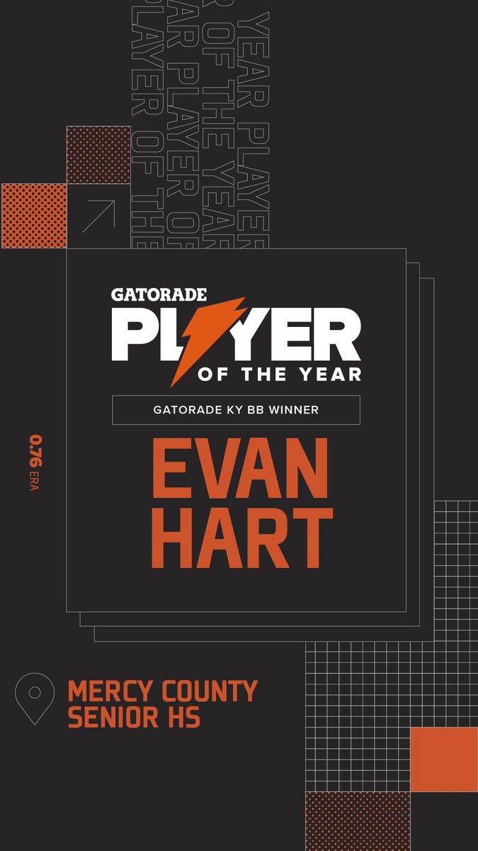 Excited and blessed to announce that I’ve been named the 2022-23 Gatorade Kentucky Baseball Player of the Year! I want to thank God, my family, and all the friends and coaches who have been involved in my life. Also, a huge thanks to @Gatorade! #GatoradePOY