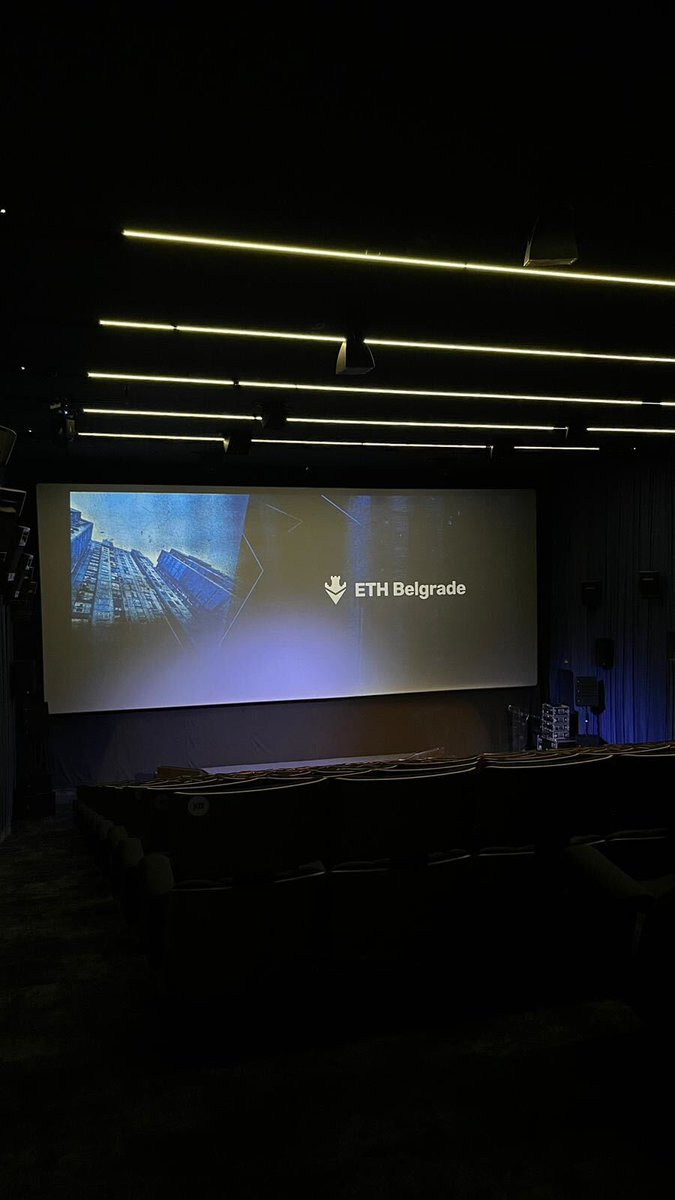 Off to a great start at <a href="/ethbelgrade/">ETH Belgrade</a> 🔥

Our <a href="/m_novitovic/">milos.curvy.name</a> pitched Bizzllet in front of our local community. 🦬

 Representing <a href="/weareroute3/">Route3</a>, <a href="/lazartravica/">travica.curvy.name</a> took the stage and rocked it as usual.🤘

Always great seeing the local community come together for events like these.