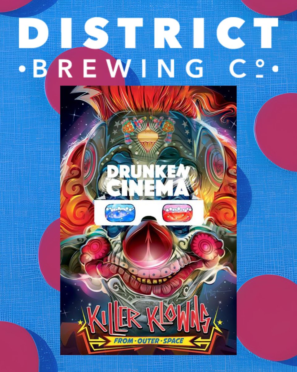 BIG THANK YOU to <a href="/DistrictBrewing/">District Brewing Co</a>, the title sponsor of tonight's Drunken Cinema X Dark Bridges film at 9:15PM! 🍻🍿💥🍺🤡 

🎟️ $13/$10 with either Bway or <a href="/skfilmfest/">Saskatoon Fantastic FF</a> membership. Get 'em at the door, or here: ow.ly/2JHj50OBn2I

#Brewery #Film #DrunkenCinema #YXE