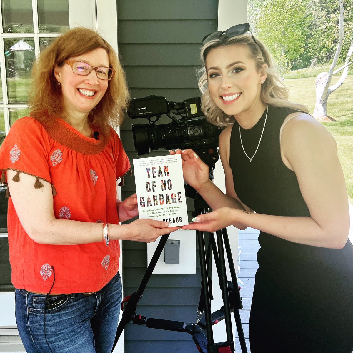 eveschaub (@eveschaub) on Twitter photo So much fun chatting about #yearofnogarbage with Amanda Martin Ryan of NBC5 Burlington! Watch it tonight at 5:30! <a href="/PlasticsBeyond/">Beyond Plastics</a> <a href="/BeyondPlastAct/">Beyond Plastics Virtual Group</a> So much fun chatting about #yearofnogarbage with Amanda Martin Ryan of NBC5 Burlington! Watch it tonight at 5:30! <a href="/PlasticsBeyond/">Beyond Plastics</a> <a href="/BeyondPlastAct/">Beyond Plastics Virtual Group</a>