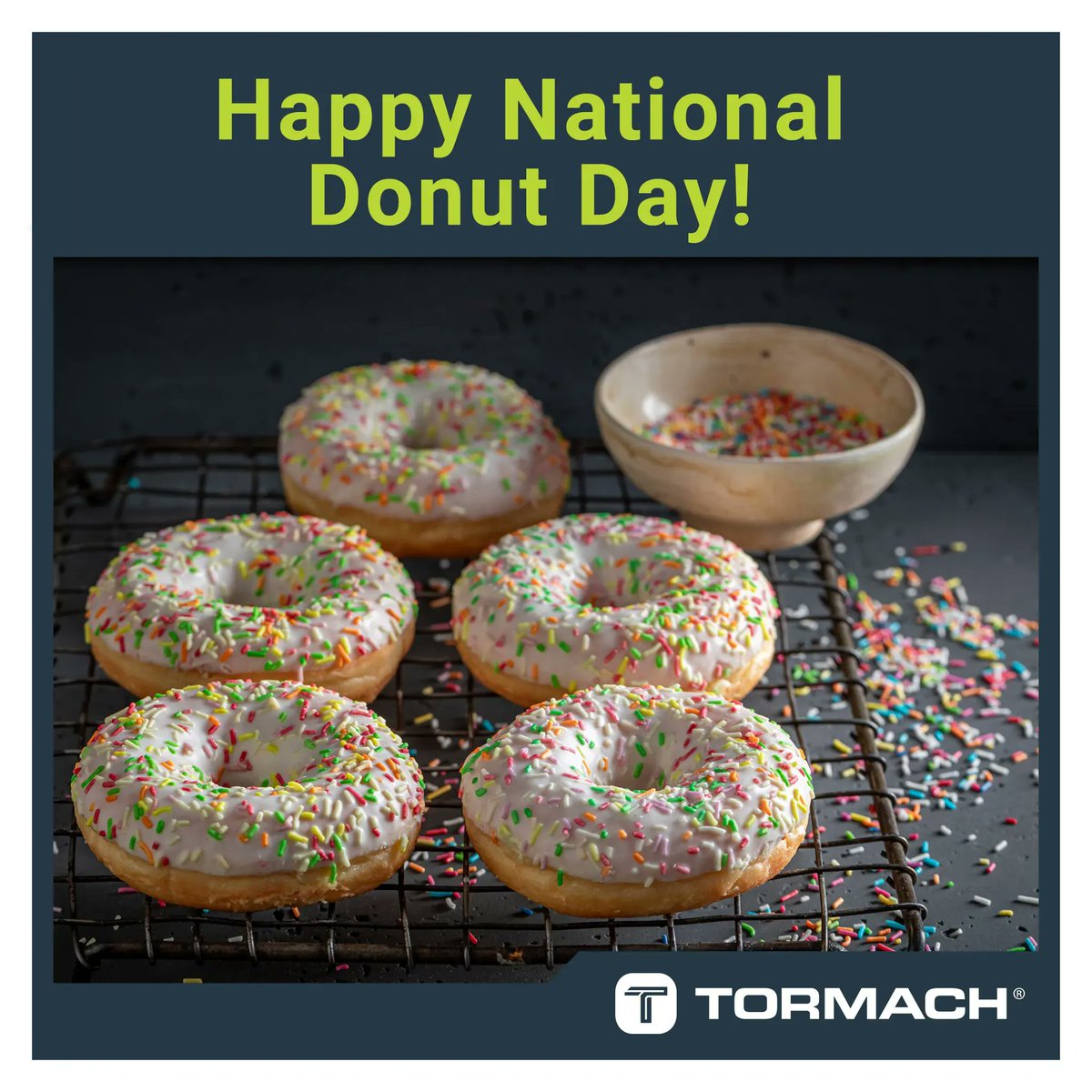 🍩 Happy National Donut Day! 🍩

We know most of you think of this shape as a torus, not a donut. Technically, you're right. We just want to remind you to enjoy the sweet things in life.  😋 #Tormach #NationalDonutDay #DonutLovers