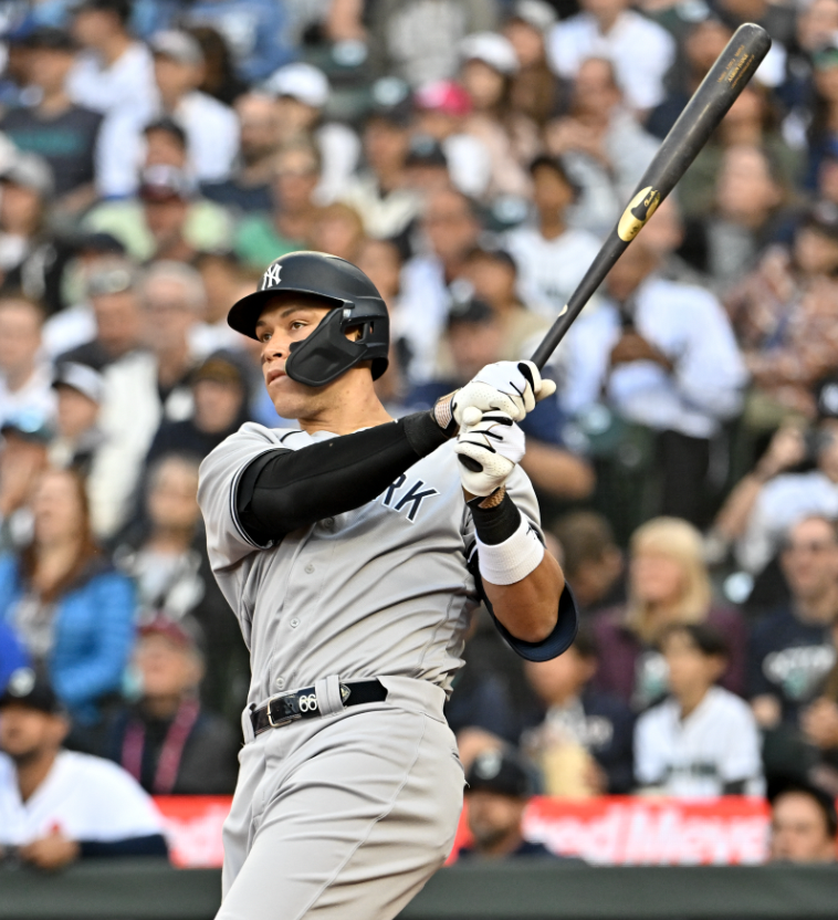 MLB_Math's tweet image. June 2 OVOA leaders: 

1. Aaron Judge: 81.3
2. Freddie Freeman: 76.3
3. Ronald Acuña Jr.: 71.6
4. Corbin Carroll: 58.9
5. Juan Soto: 52.9
6. Yandy Díaz: 49.3
7. Paul Goldschmidt: 46.4
8. Pete Alonso: 44.8
9. Lourdes Gurriel Jr.: 41.8
10. Yordan Alvarez: 41.8