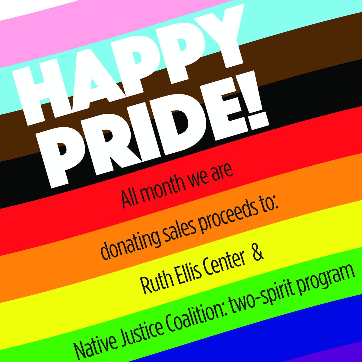 🏳️‍🌈 WE LOVE OUR LGBTQIA+ FRIENDS EVERY MONTH AND ESPECIALLY THIS MONTH! 🏳️‍🌈 We can’t wait to celebrate with you all TONIGHT at <a href="/ypsipride/">YpsiPride</a>! We are donating to local Michigan agencies providing direct service to our community, especially our beloved trans community. We love you all!