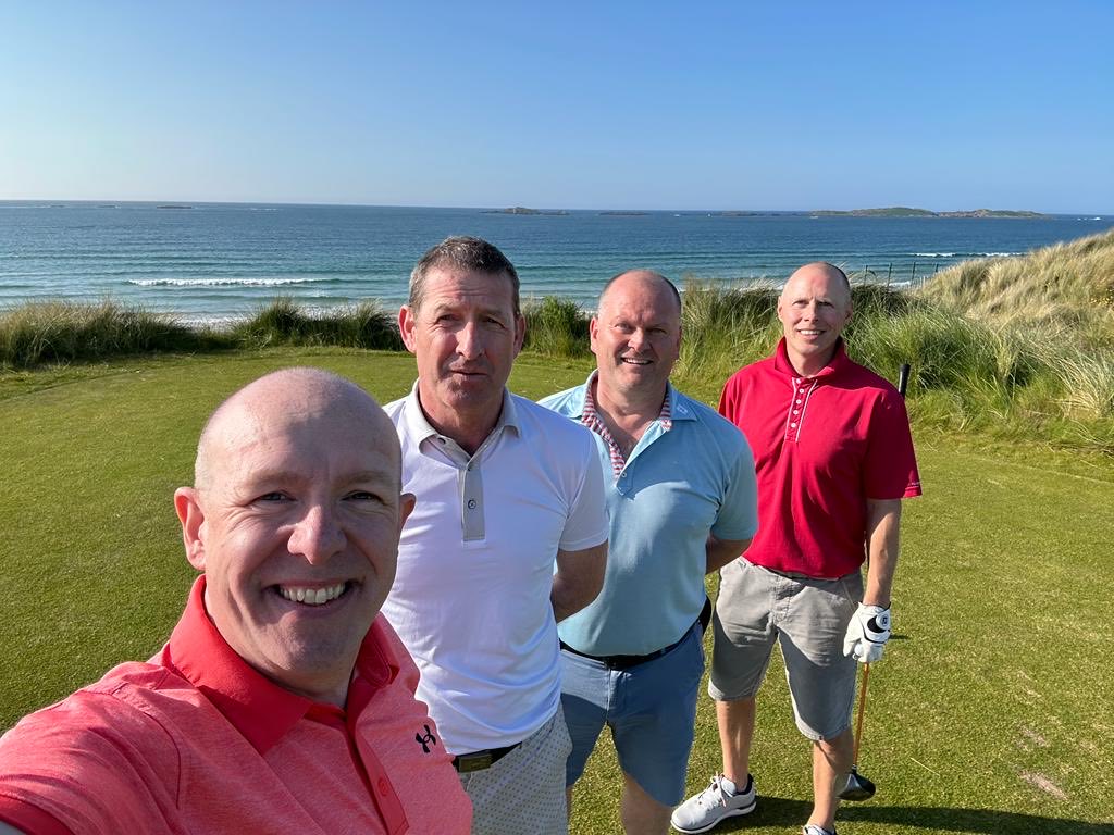 If only the weather could be like this all the time. Another fantastic ⁦@UlsterPressGolf⁩ outing to ⁦@royalportrush⁩. Thanks to ⁦@unitedwines⁩ for putting up the prizes. Thanks to my playing partners for a great afternoon’s craic