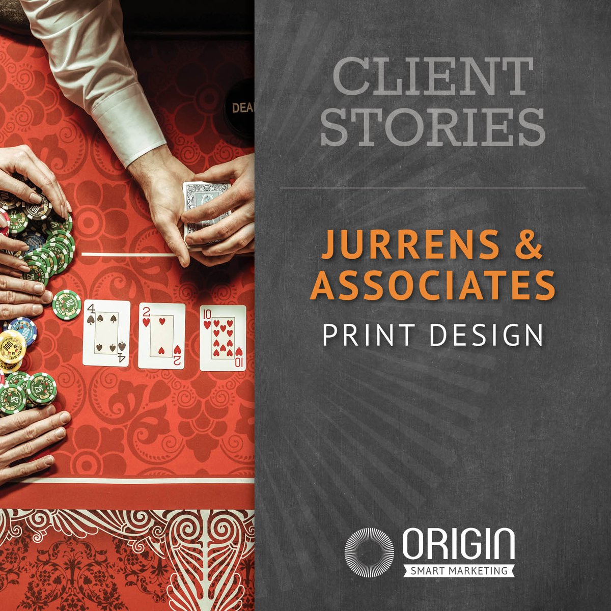 origmarketing's tweet image. Check out this mailer we designed for IT company Jurrens &amp;amp; Associates. Don’t roll the dice with your network and cybersecurity needs!

#PrintDesign
#GraphicDesign
#Mailer
#JurrensAssociates