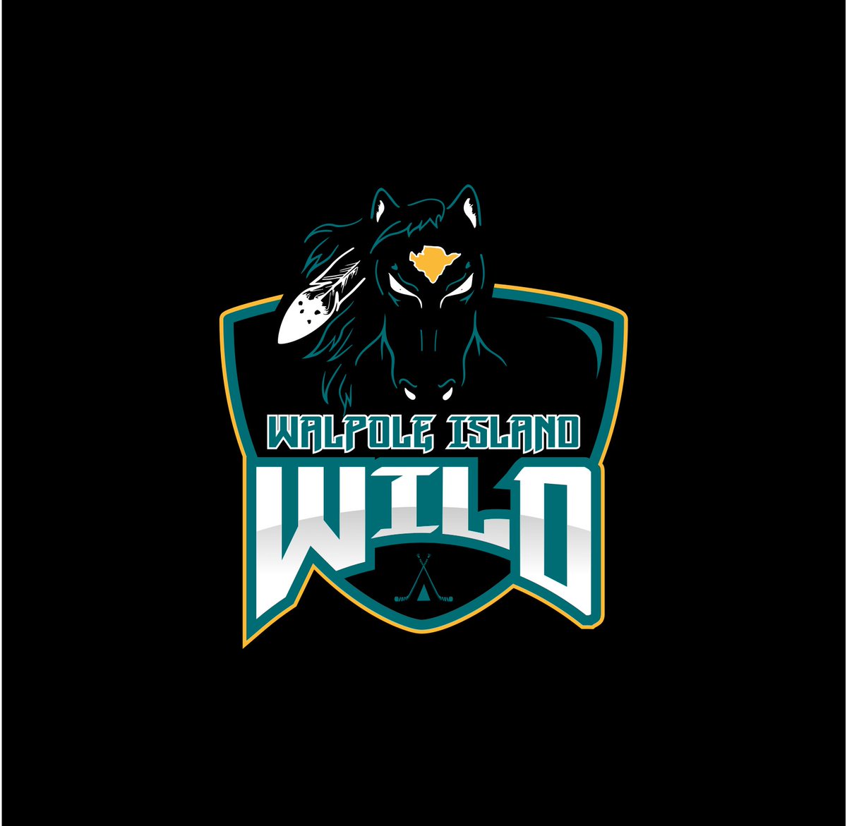 ThunderhawksJrC's tweet photo. With the unwavering support of Walpole Island Chief and Council, the Walpole Island Wild Board of Directors proudly unveil the logo for our hockey club!

We owe a massive debt of gratitude to the talented Chelsea Miskokomon, who collaborated with us to bring this artwork to life! https://t.co/emwhX9s6lZ