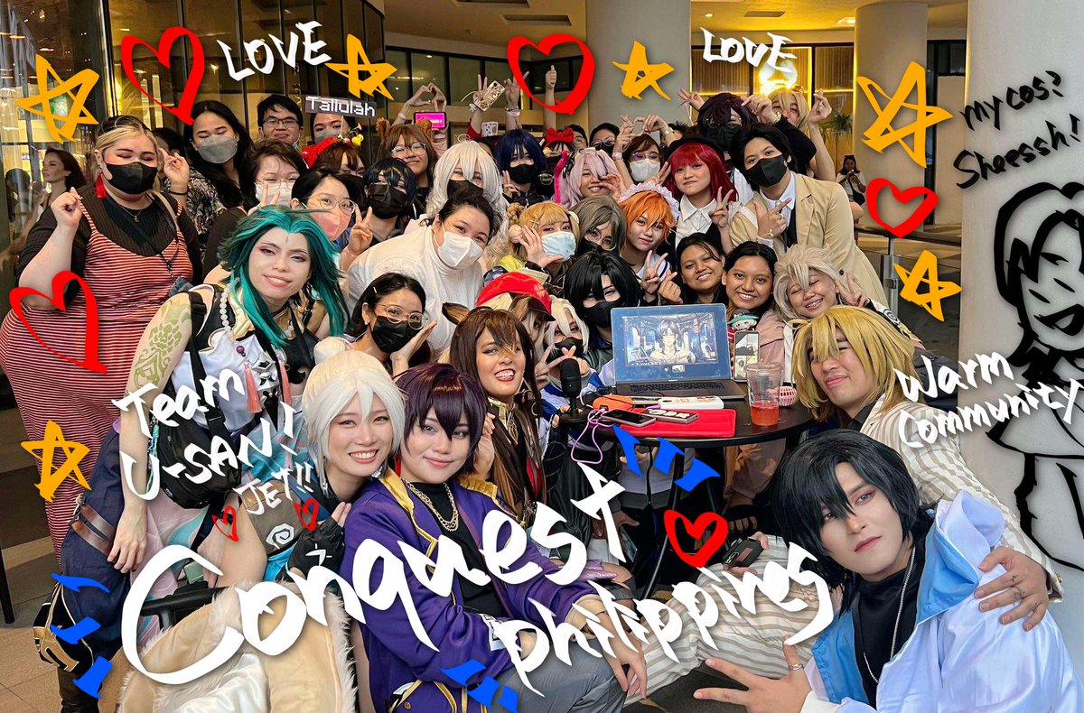 Mahal kitaaaa Conquest!! Thank you very much Philippines U-reis and it was really nice to meet you all🥰