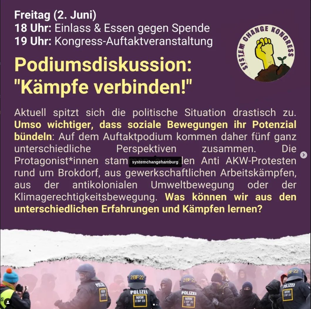 systemchange_hh's tweet image. Heute startet unser Kongress! Wir freuen uns auf ein abwechslungsreiches und spannendes Wochenende mit euch. 

Alle Infos zu Workshops und den Gegebenheiten auf der Website oder bei Instagram: 
instagram.com/systemchangeha…

Die Flora öffnet ab 18 Uhr die Türe, bis gleich!