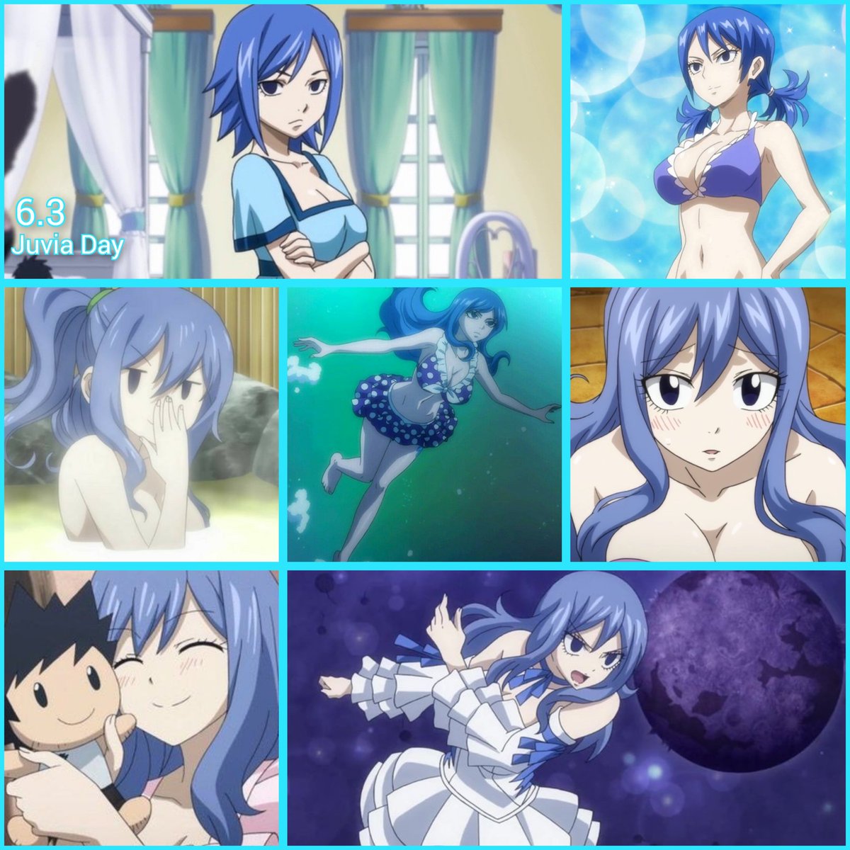 #ジュビアの日
Happy Juvia Day 💙