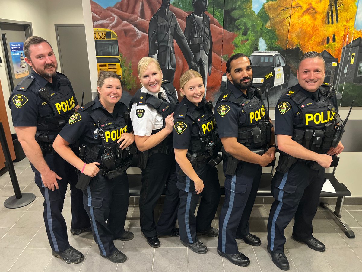 Today marks the second day of #PrideMonth. #CaledonOPP members are showing their support by wearing their pride on their shoulders! #Pride2023 #OPPCRinclusion ^hb