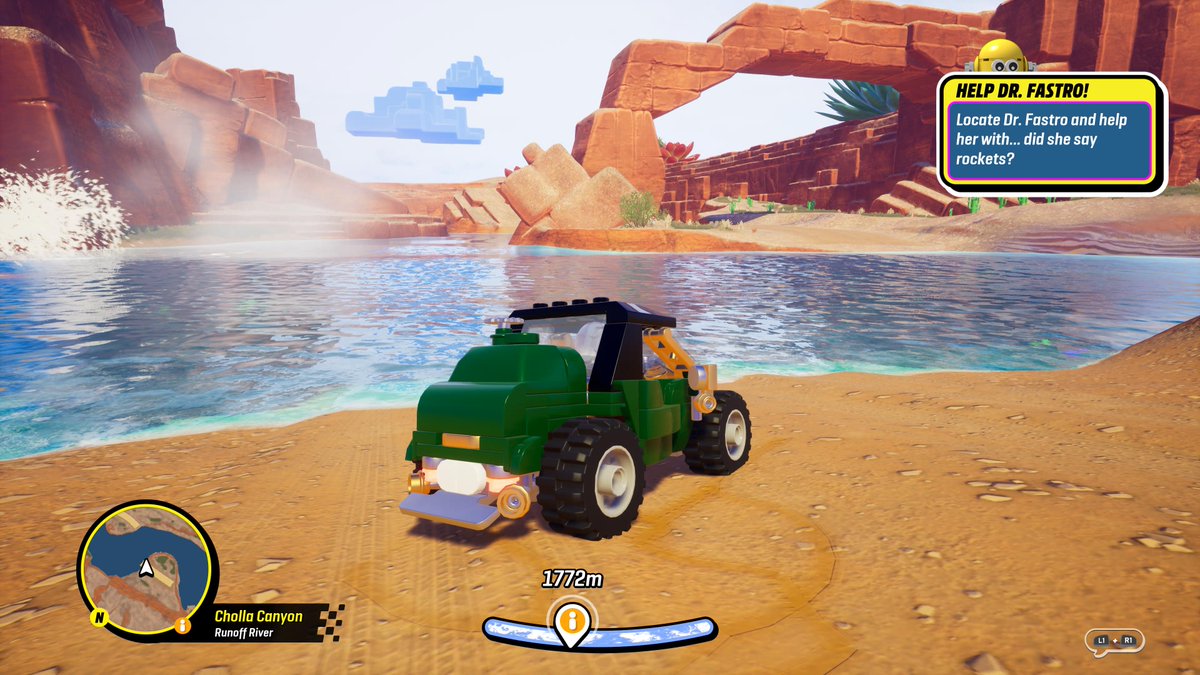 i've made two vehicles in #LEGO2KDrive so far...
Here's the first