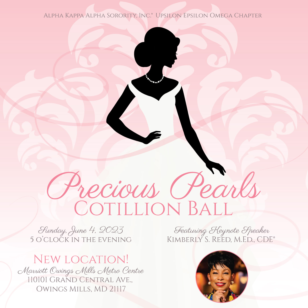 AKA_UEO's tweet photo. We are looking forward to celebrating our 16 debutantes this Sunday, June 4 at 5pm! The Precious Pearls Cotillion Ball has NEW LOCATION, the Marriott Owings Mills Metro Centre (110101 Grand Central Ave., Owings Mills, MD 21117). https://t.co/SuRywF3SbI