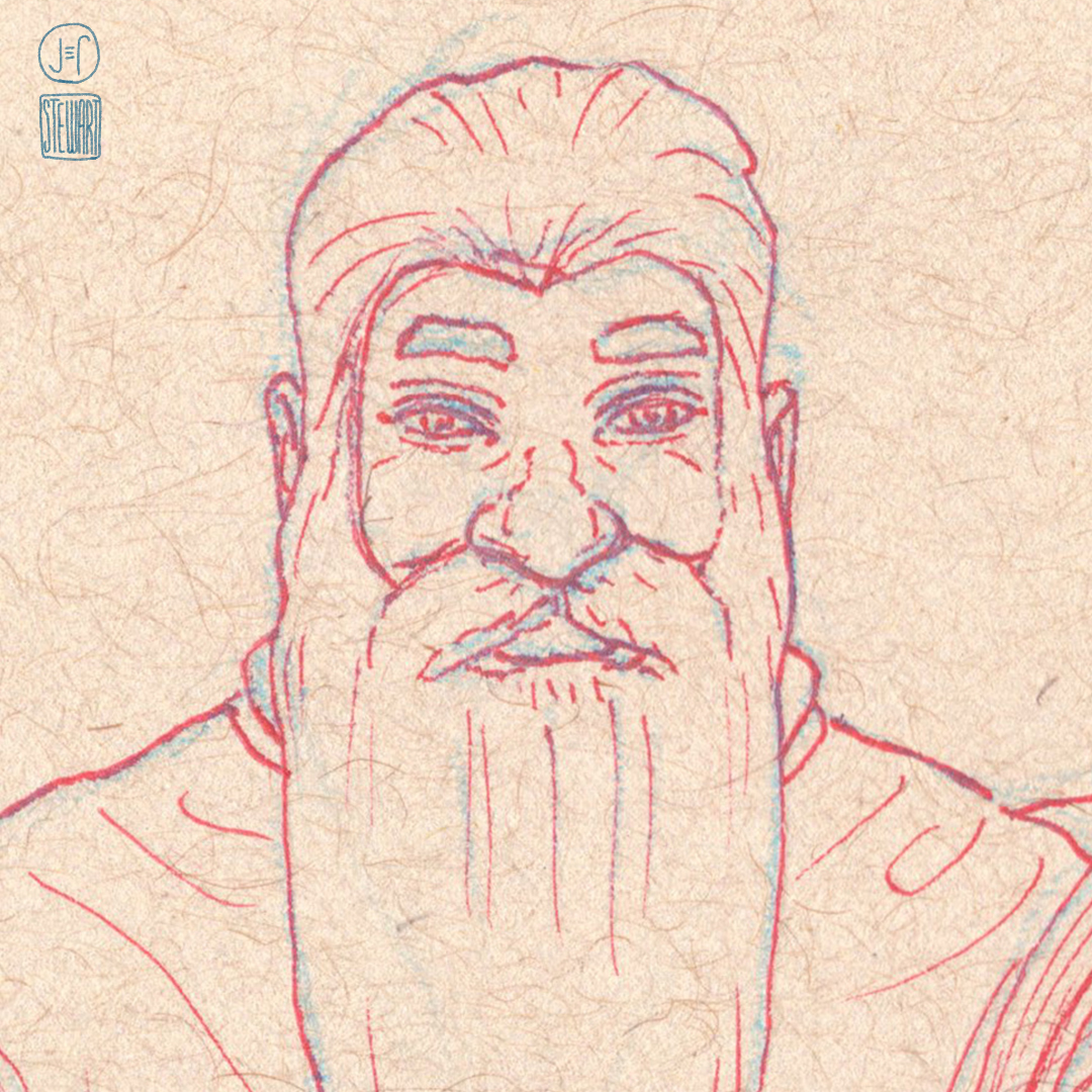 Portraits from my weekly sketches.
Oct 17th to Oct 23rd 2022.

#365daychallenge #scifi #conceptart #characterdesign #sketch #sketchbook #drawing #alien #creatures #robot #sciencefiction #365project #norsemythology #dwarf