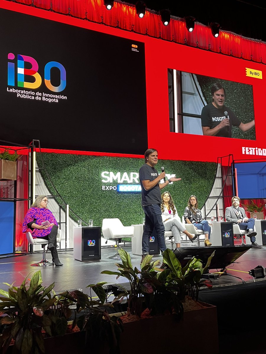 Santiago Amador, Director of the Innovation Team for the City of Bogota welcoming us to #festibo - a #publicinnovation festival “we need to change government’s relationship with residents to awaken public purpose”