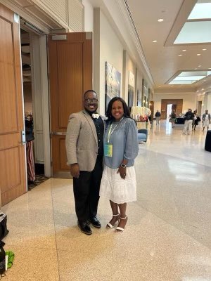 It was great meeting Mr. Herman Driskell for the first time.  He is so impressive!  What would you expect since he is following in his mother’s footsteps!  😊❤️