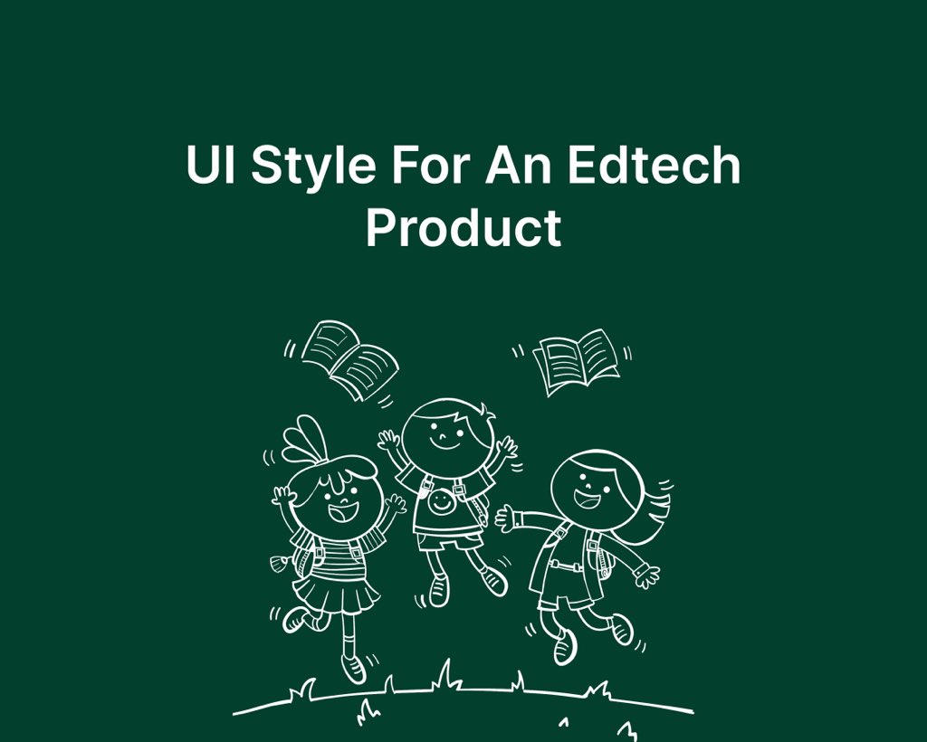 Day 2/30 of #designclan #designchallenge

Task: Work on a mini UI style guide for an edtech product to help nursery kids learn the alphabet including colour palette, typography, iconography and input fields.

Thread 🧵 
 
Cc: @Mercee__