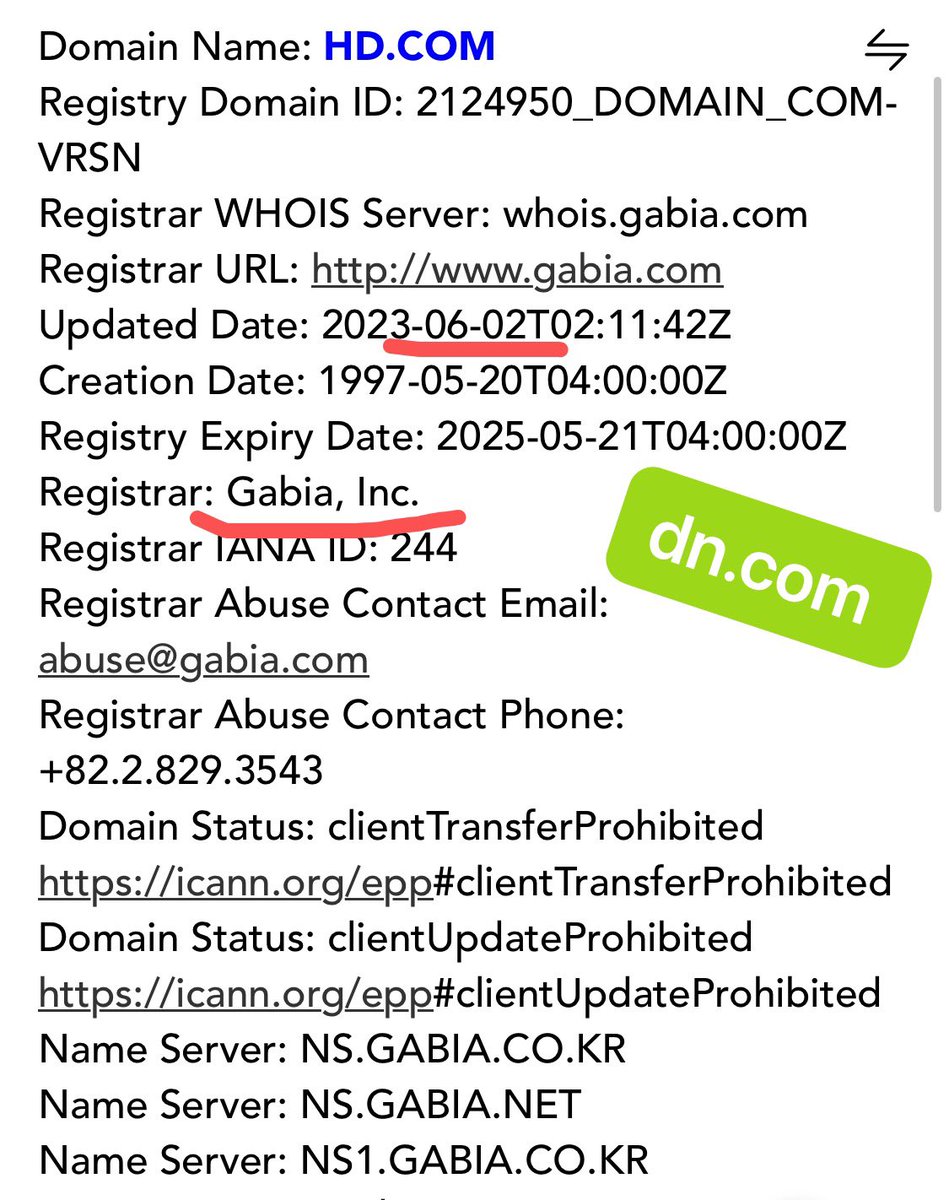 domainname's tweet image. kr. com is only for sale at dn.com, not yet sold ！