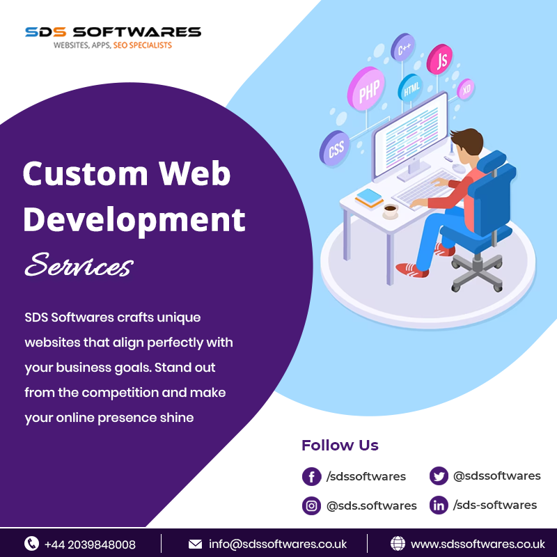 SDSSoftwares's tweet image. SDS Softwares crafts unique websites that align perfectly with your business goals. Stand out from the competition and make your online presence shine
Visit us: sdssoftwares.co.uk/custom-web-dev…
#customwebdevelopmentcompany #customwebdeveloper #customwebdevelopmentservices #sdssoftwares