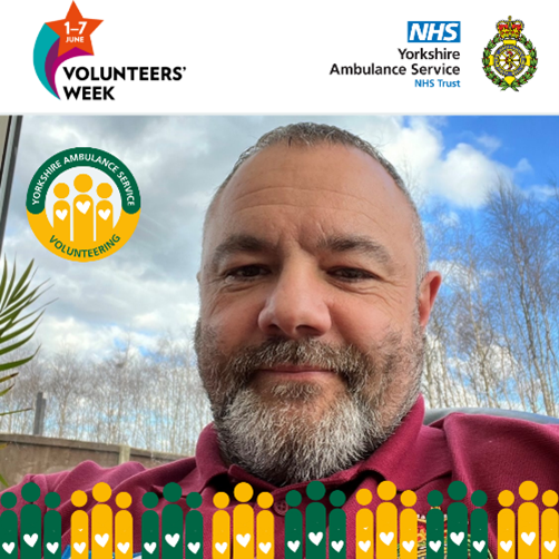 “I love being a Community First Responder, knowing I make a difference to my local community in times of need with a happy smile and caring nature putting patients at ease. Being a volunteer is the best feeling ever,” said Brian. #VolunteersWeek #AmbulanceVolunteering