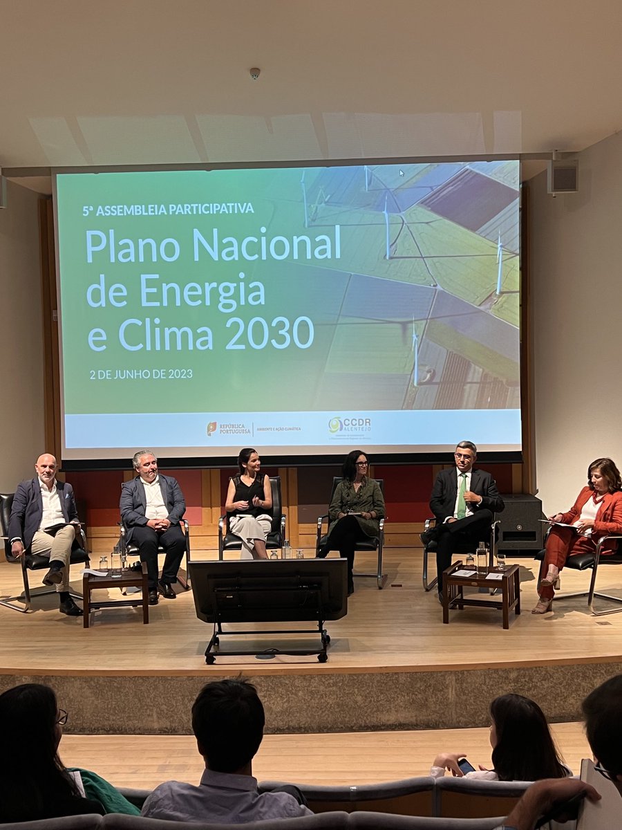 E-REDES presente na 5a Assembleia participativa sobe o PNEC2030, em Évora, que contou com a participação da Secretaria de Estado da Energia Ana Fontoura Gouveia
