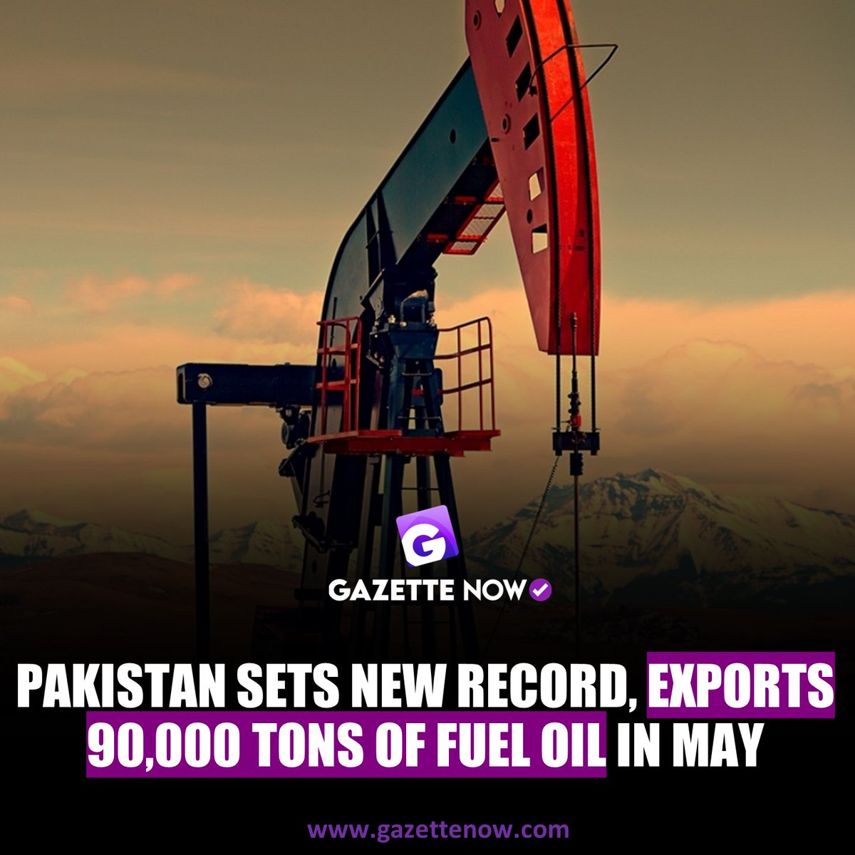 Read More ➡ gazettenow.com/pakistan-sets-…

#pakistan #fueloil #export #economiccrisis #gazettenow #businessnow #trendingnow