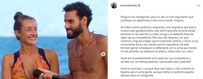 ¿Quién es tu favorito/a ahora mismo?
RT- Asraf
MG- Adara
#SálvameNoSeToca2J #SálvameNoSeToca #yoveosálvame #APOYOROCIO2J #SVGala14 #AdaraSv2J #AsrafNoEstásSolo