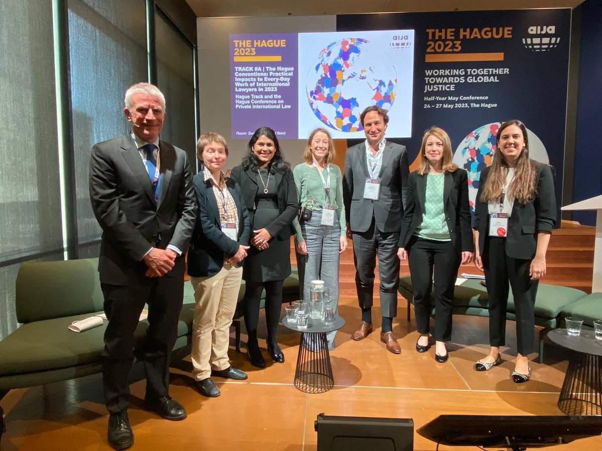 Att. Melis Yokay attended the International Association of Young Lawyers' Half Year Conference in Hague to represent our law firm and she was one of the speakers in the panel focused on Article 13/b of the Hague Convention on the Civil Aspects of International Child Abduction.