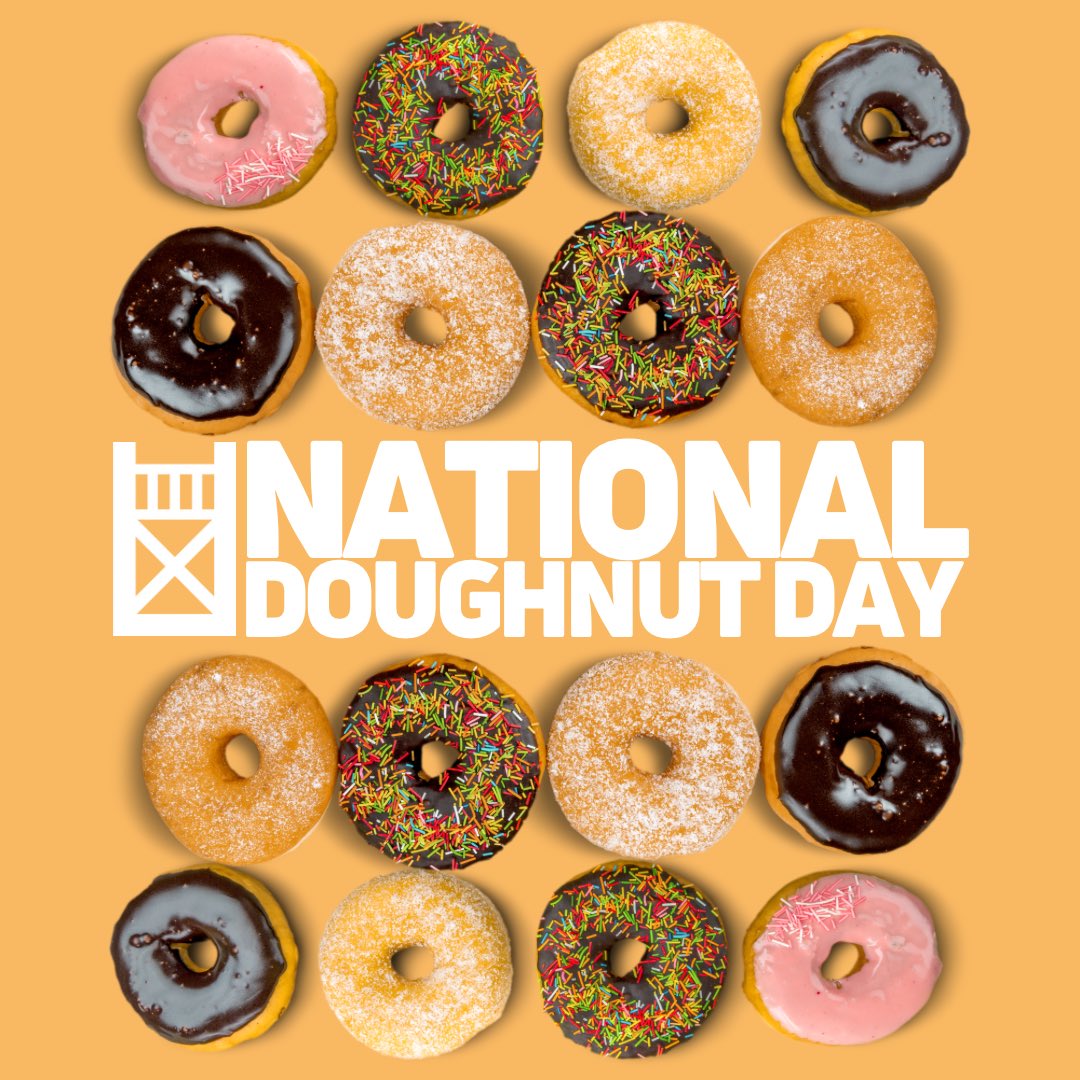 It's time to celebrate the sweetest day of the year! Happy National Doughnut Day! 🎉🍩 Let's celebrate by stopping by your favorite Sacramento Donut Shop like Marie's Donuts, Milk Money, Stanley's, Sweet Dozen, Doughbots Doughnuts and so many other great Sacramento spots.