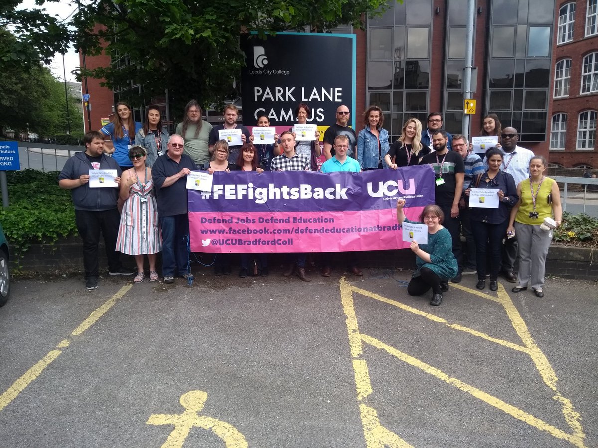 Bradford, Kirklees, Leeds City and Harrogate and Hull College are striking next week! @UCUManCollege and Tyne and Wear College! #northernpowerHouse #ucu #respectFE #ucurising #ucurisingtogether @TUCYorksHumber @UCUYorksHumber #throwbackpic to past