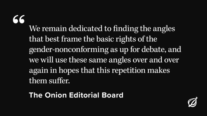 The Onion tweet media