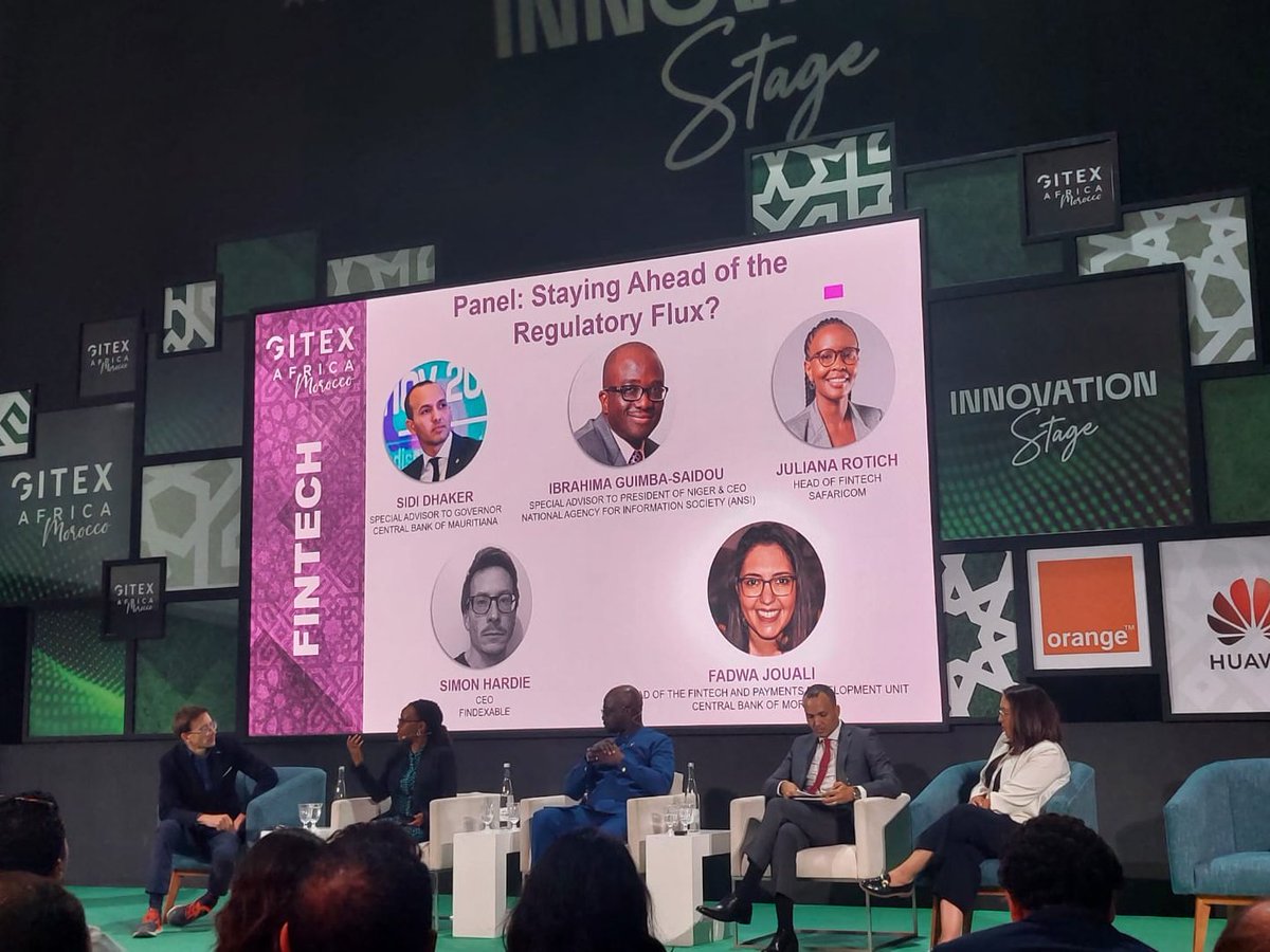 Sidi Mohamed Dhaker @smdhaker (ADEL 2017) is taking part in a panel during #GITEX Africa, the biggest tech event in the world, in Marrakech, Morocco titled 'Staying Ahead of the Regulatory Flux, focusing on #Fintech' @PolicyCenterNS